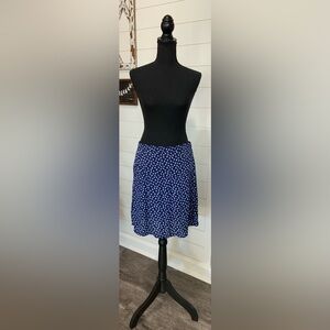 Free Assembly Women’s Polka Dot Skirt- Size L- BNWT